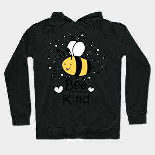 Kids Be Kind Bumble Bee Cute Inspirational Short Sleeve Kids Hoodie